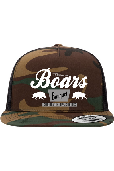 flatbill boars beer hat