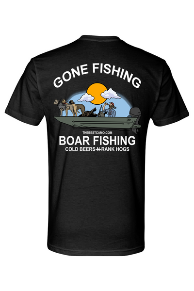 gone fishing - Hog Hunting Shirt