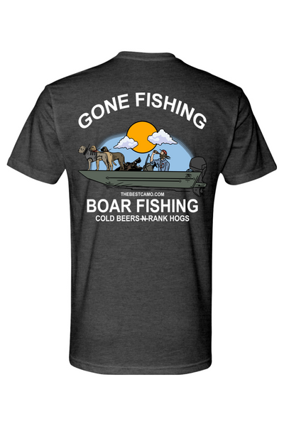 gone fishing - Hog Hunting Shirt