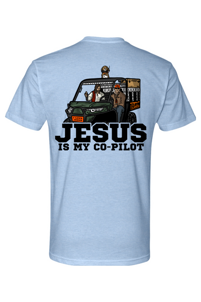 JESUS IS MY CO-PILOT - Dog Hunting Shirt