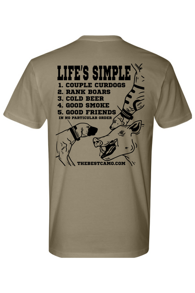 life's simple - Hog Hunting Shirt
