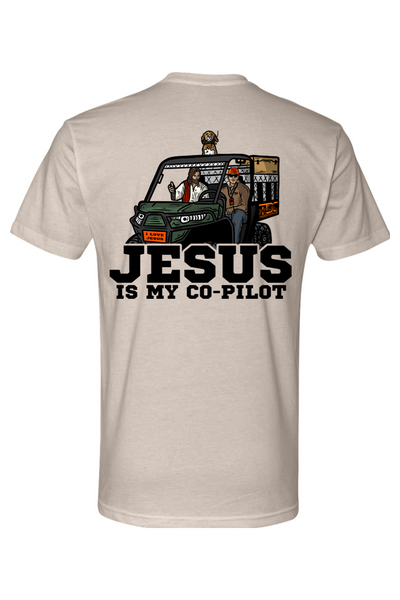 JESUS IS MY CO-PILOT - Dog Hunting Shirt