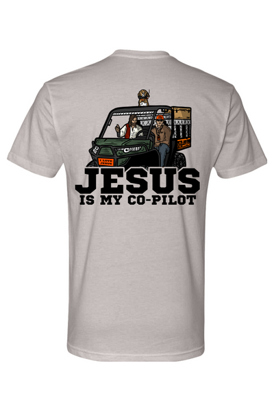 JESUS IS MY CO-PILOT - Dog Hunting Shirt
