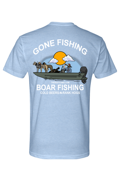 gone fishing - Hog Hunting Shirt