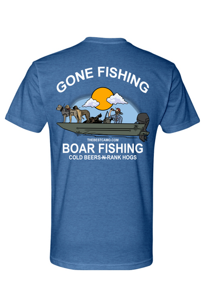 gone fishing - Hog Hunting Shirt
