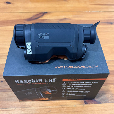 CLEARANCE - AGM Reach IR LRF 35-640 Thermal Monocular (Demo)