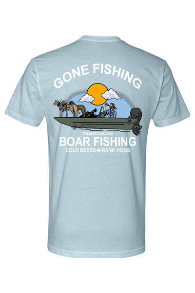 gone fishing - Hog Hunting Shirt