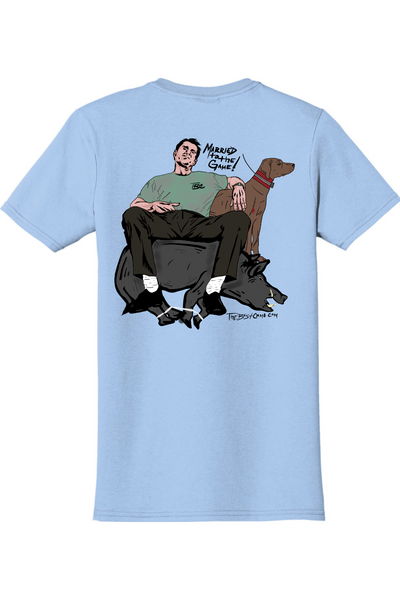 married to the game - Hog Hunting Shirt