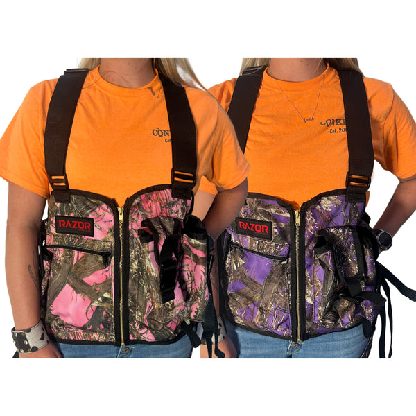 Razor Strap Vest - Camo & Orange