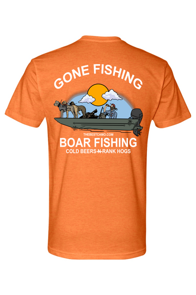 gone fishing - Hog Hunting Shirt