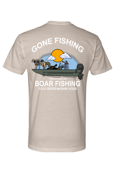 gone fishing - Hog Hunting Shirt