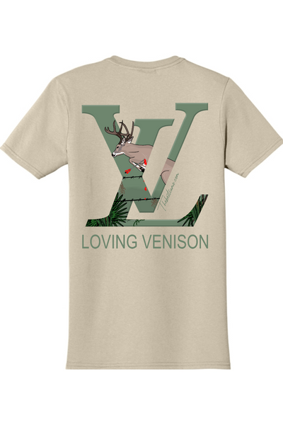 loving venison - Deer Hunting Shirt