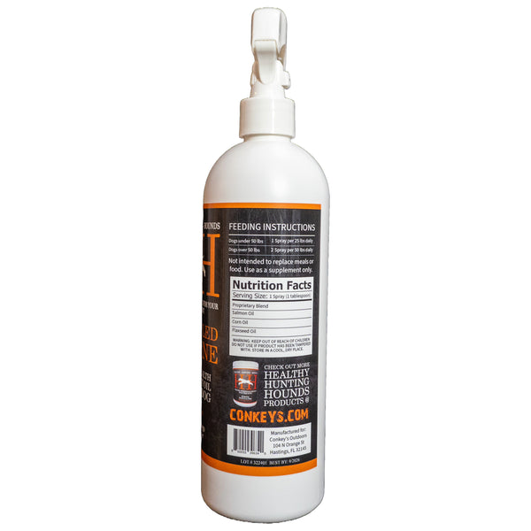 Healthy Hunting Hounds Well-Oiled Machine Spray (16oz Bottle)