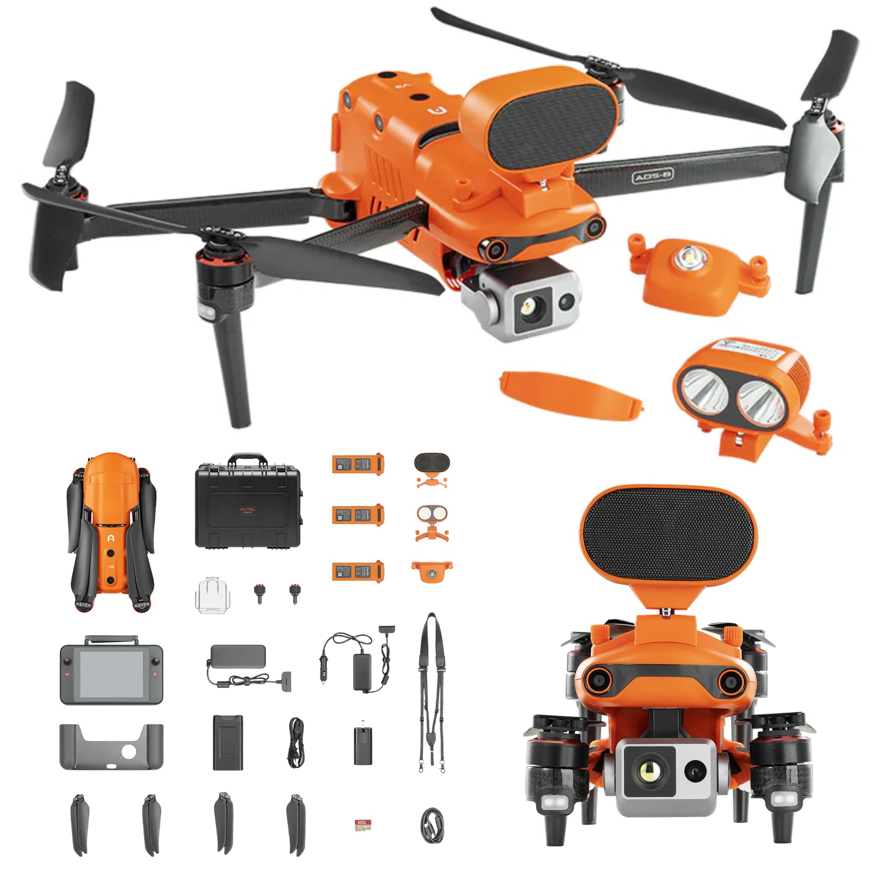 Autel EVO II Dual 640T Thermal Drone - Enterprise Bundle V3