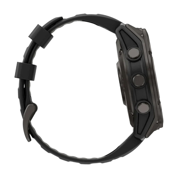 Garmin Fenix 8 Pro - 51 mm, AMOLED Sapphire, Carbon Gray DLC Titanium with Black/Pebble Gray