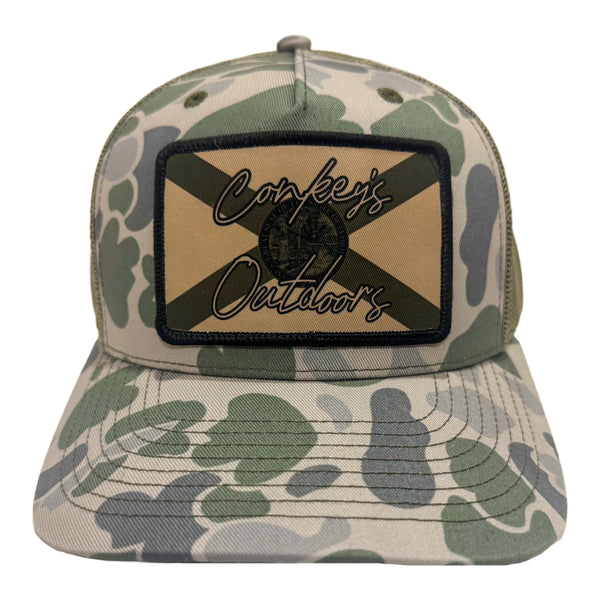 Conkey's Florida Tradition - Green Camo Hat
