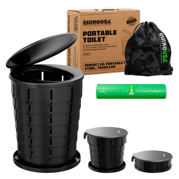 Rhino USA Portable Camping Toilet