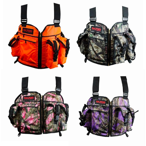 Razor Strap Vest - Camo & Orange