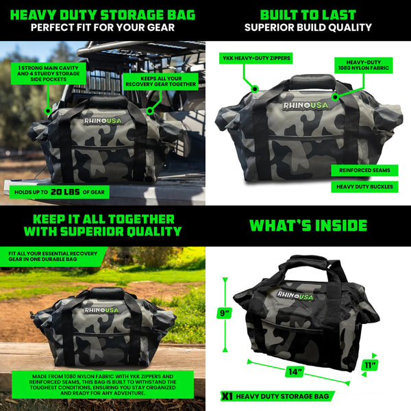 Rhino USA Recovery Gear Storage Bag